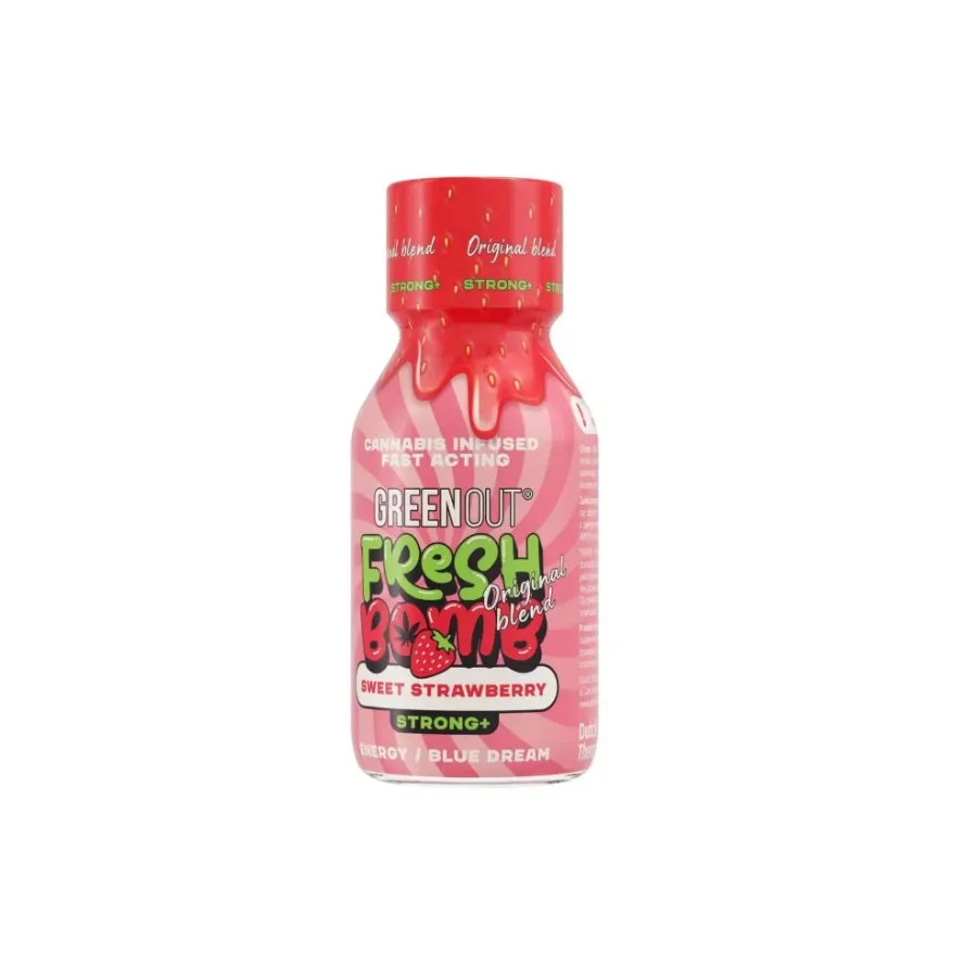 Green Out Fresh Bomb Sweet Strawberry – Strong+ 100ml