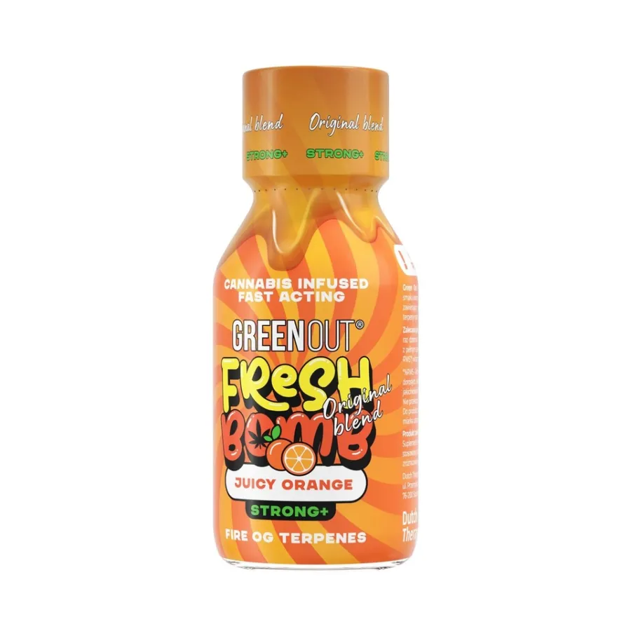 Green Out Fresh Bomb Juicy Orange – Strong+ 100ml