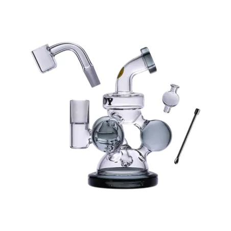 Фільтр для води Goody Glass Atom Mini Dab Rig Clear 4-шт Фільтр для води Goody Glass Atom Mini Dab Rig Clear 4-шт