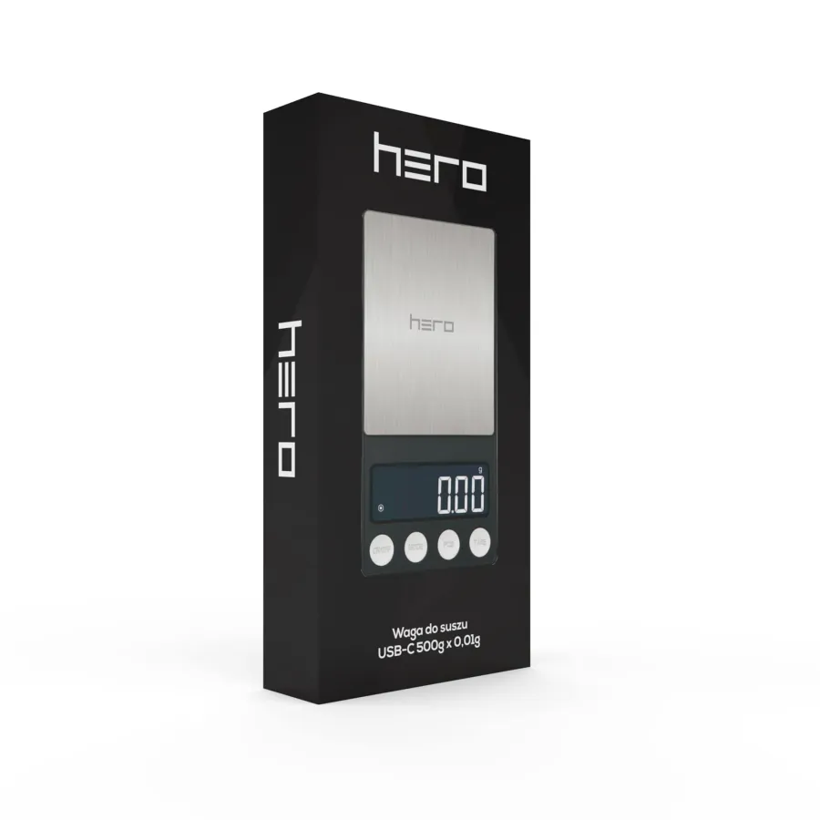USB-C Dried Scale 500g x 0.01g HERO USB-C Dried Scale 500g x 0.01g HERO