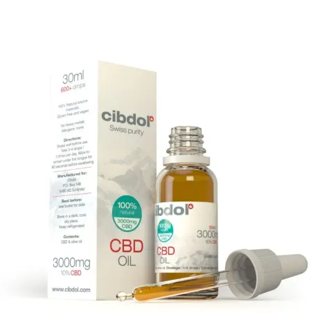 OLEJEK 10% CBD 30ML CIBDOL OLEJEK 10% CBD 30ML CIBDOL
