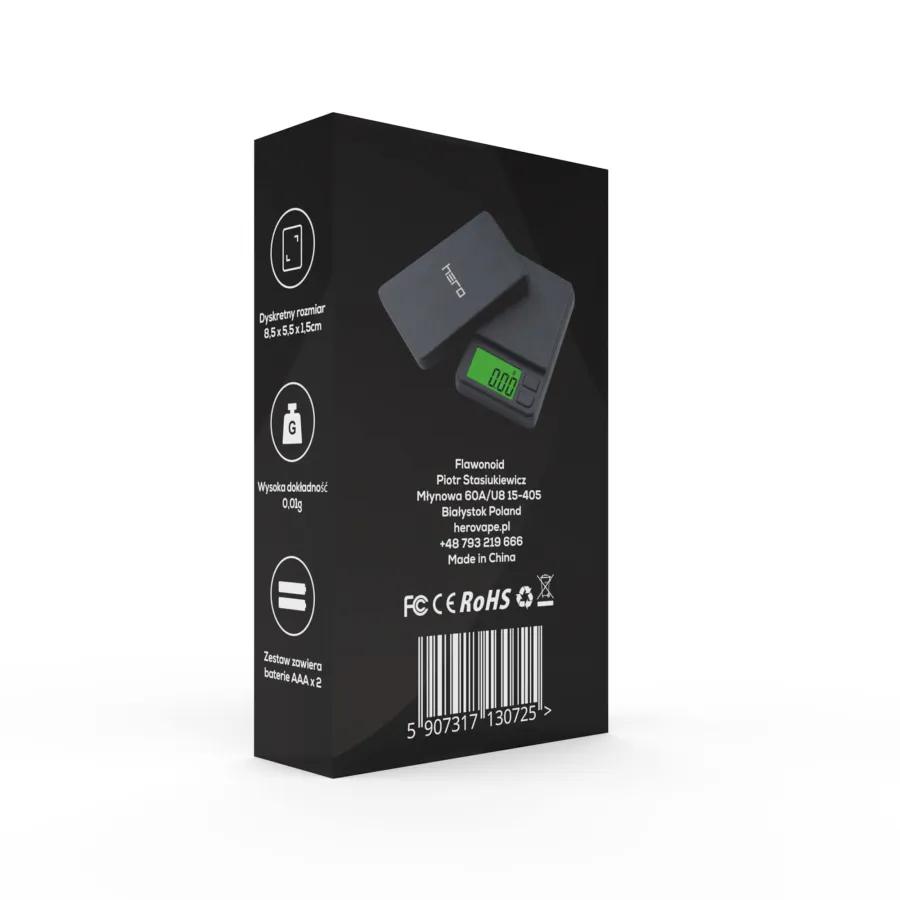 Dried hemp scale 500g x 0.01g HERO Dried hemp scale 500g x 0.01g HERO