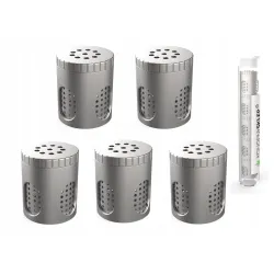Tinymight 2 X HERO Steel Dispensing Capsules 5 pcs v2