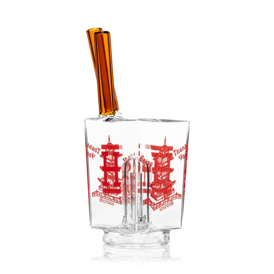 Spare glass Puffco Peak HEMPER CHINESE TAKEOUT Spare glass Puffco Peak HEMPER CHINESE TAKEOUT