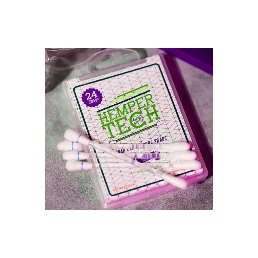 HEMPER Tech - Patyczki nasączone alkoholem izopropylowym