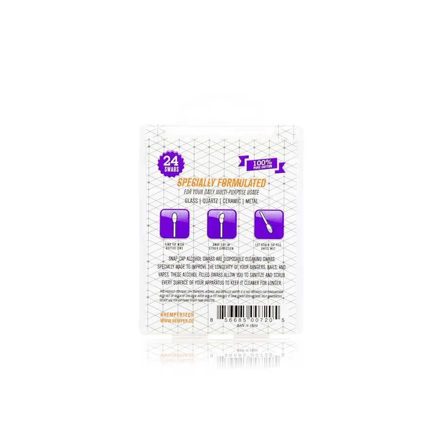 HEMPER Tech - Isopropyl alcohol sticks HEMPER Tech - Isopropyl alcohol sticks