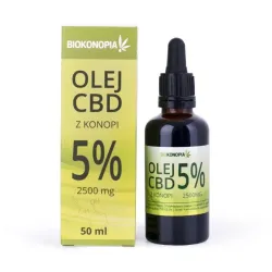 Olejek Konopny 5% CBD 50ml