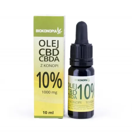 Olej z konopi 10% CBD+CBDA 10ml Olej z konopi 10% CBD+CBDA 10ml