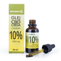 Hemp CBD Oil 10% CBD+CBDA 30ml