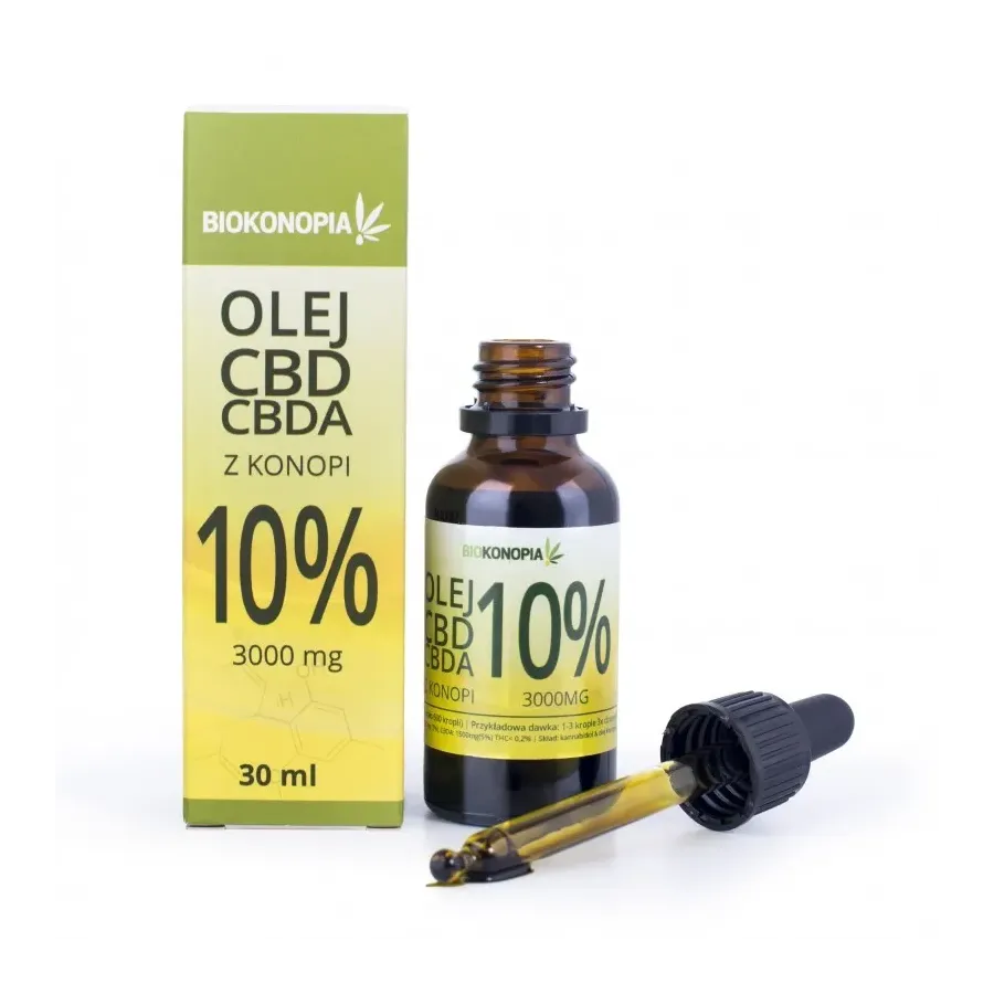 Olej Z Konopi 10% CBD+CBDA 30ml