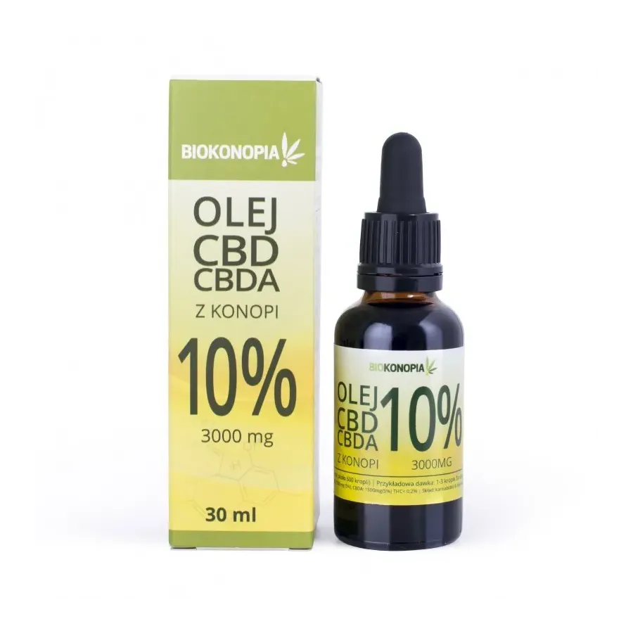 Olej Z Konopi 10% CBD+CBDA 30ml