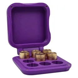 XLUX ROFFU X HERO capsule case purple