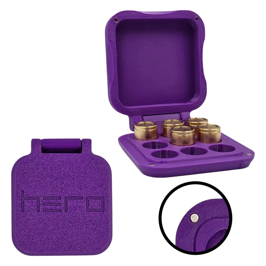 XLUX ROFFU X HERO капсульний футляр фіолетовий XLUX ROFFU X HERO капсульний футляр фіолетовий