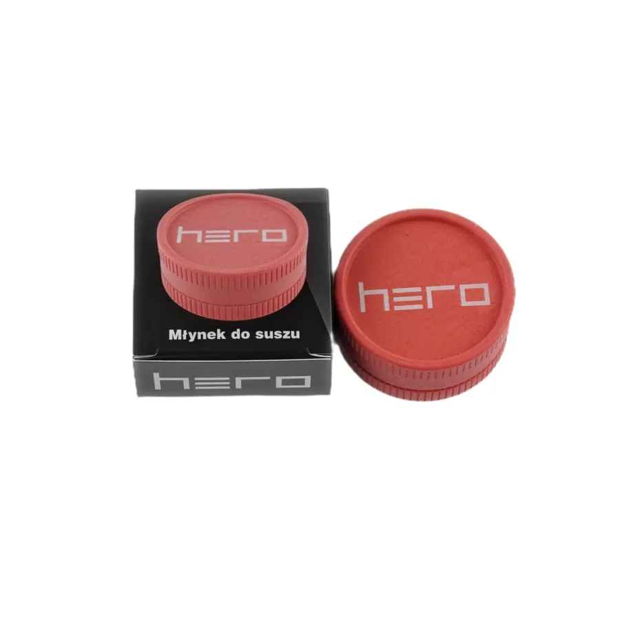 Hemp fiber grinder HERO red