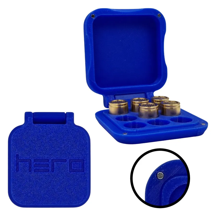 Tinymight 2 X HERO capsule case blue Tinymight 2 X HERO capsule case blue