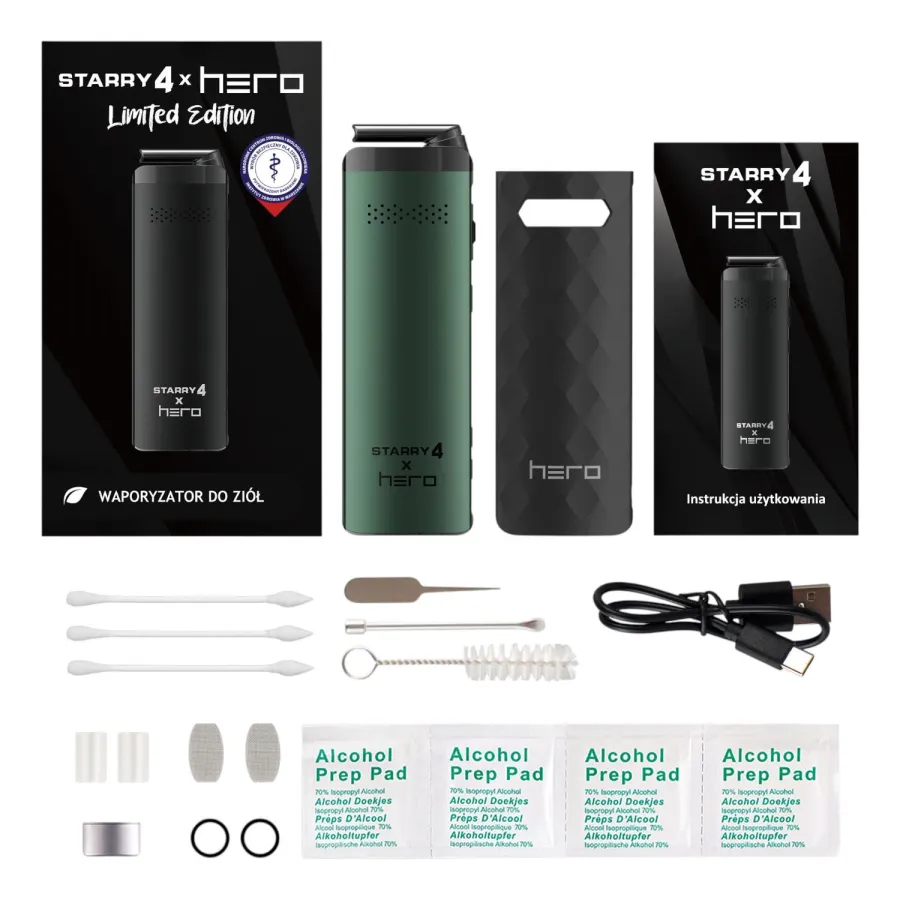 X-Max Starry 4.0 X HERO LIMITED EDITION GRÜN | Hanf Laden X-Max Starry 4.0 X HERO LIMITED EDITION GRÜN | Hanf Laden