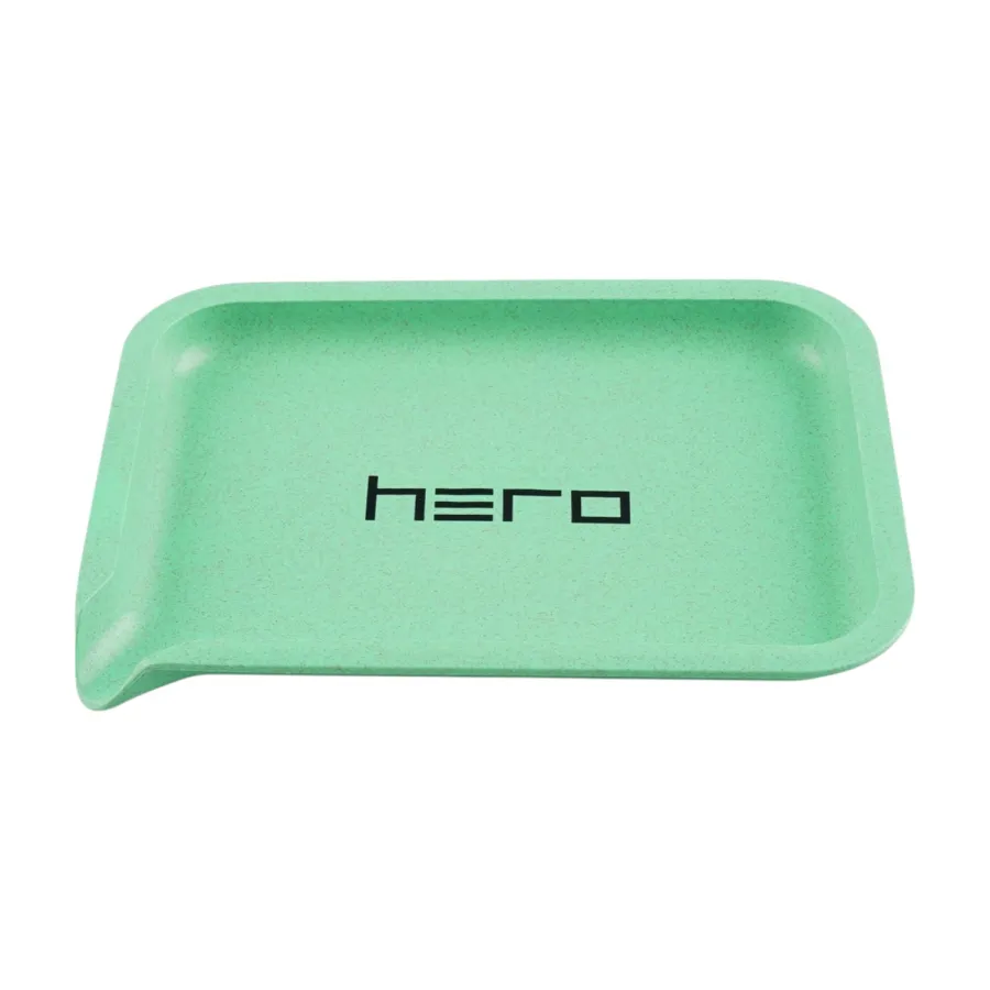 Tacka z włókna konopnego HERO green 19 x 14 cm