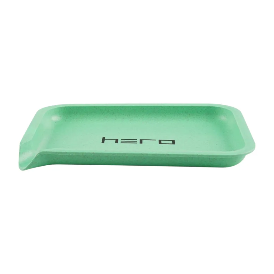 Tacka z włókna konopnego HERO green 19 x 14 cm