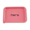 Tablett aus Hanffaser HERO rosa 19 x 14 cm Tablett aus Hanffaser HERO rosa 19 x 14 cm