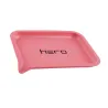 Hemp fibre tray HERO pink 19 x 14 cm Hemp fibre tray HERO pink 19 x 14 cm