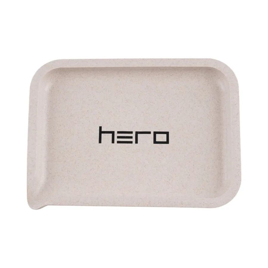 Hemp fibre tray HERO 19 x 14 cm Hemp fibre tray HERO 19 x 14 cm