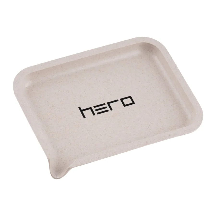 Tablett aus Hanffaser HERO 19 x 14 cm