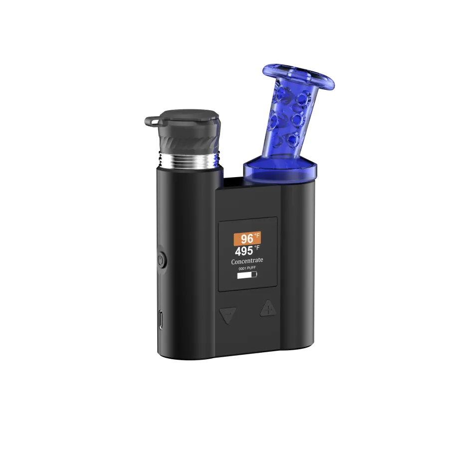 Скляний мундштук JCVAP POCKETY X HERO Chillstrain чорний Скляний мундштук JCVAP POCKETY X HERO Chillstrain чорний