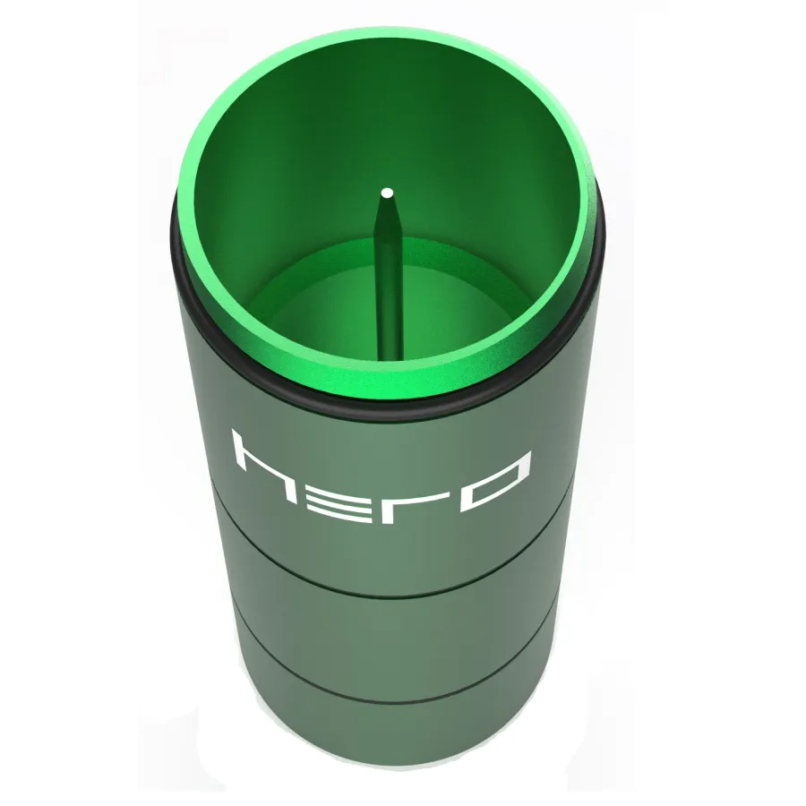 Smart Stash - Pojemnik na susz z debowlerem HERO green Smart Stash - Pojemnik na susz z debowlerem HERO green