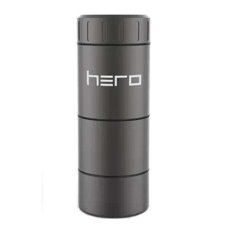 Smart Stash - Herb container with debowler HERO onyx Smart Stash - Herb container with debowler HERO onyx