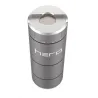 Smart Stash - контейнер для трав з дебоулером HERO срібло Smart Stash - контейнер для трав з дебоулером HERO срібло