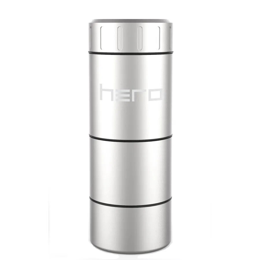 Smart Stash - Pojemnik na susz z debowlerem HERO silver