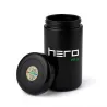 Glass unscented container with hygrometer 500ml HERO PRO