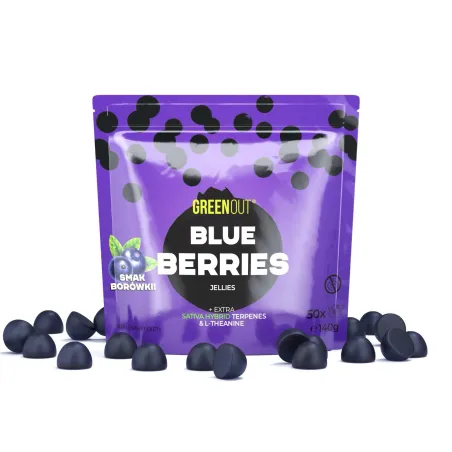 Green Out® Blueberries Hemp Gummies