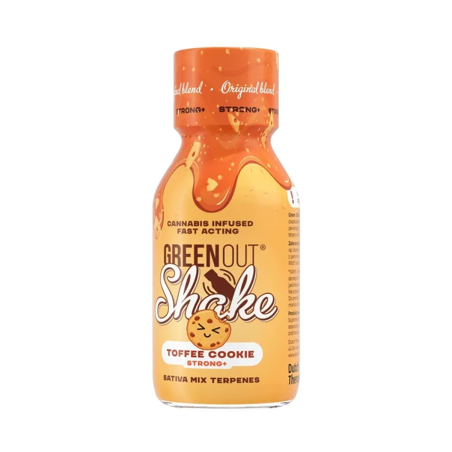 Shot konopny Green Out® Shake, Toffee Cookie 200ml