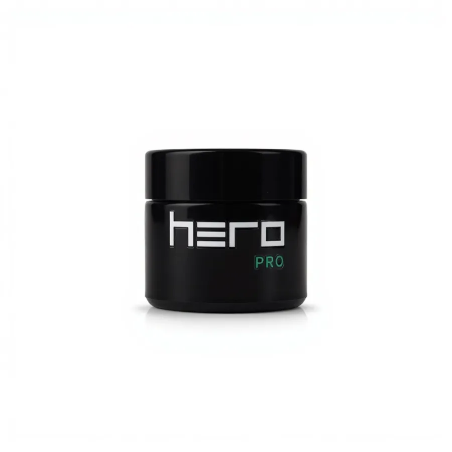 Szklany pojemnik bezzapachowy z higrometrem 50ml HERO PRO Szklany pojemnik bezzapachowy z higrometrem 50ml HERO PRO