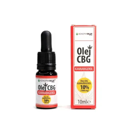 OLEJEK KONOPNY 10% CBG 10ML 1000MG OLEJEK KONOPNY 10% CBG 10ML 1000MG