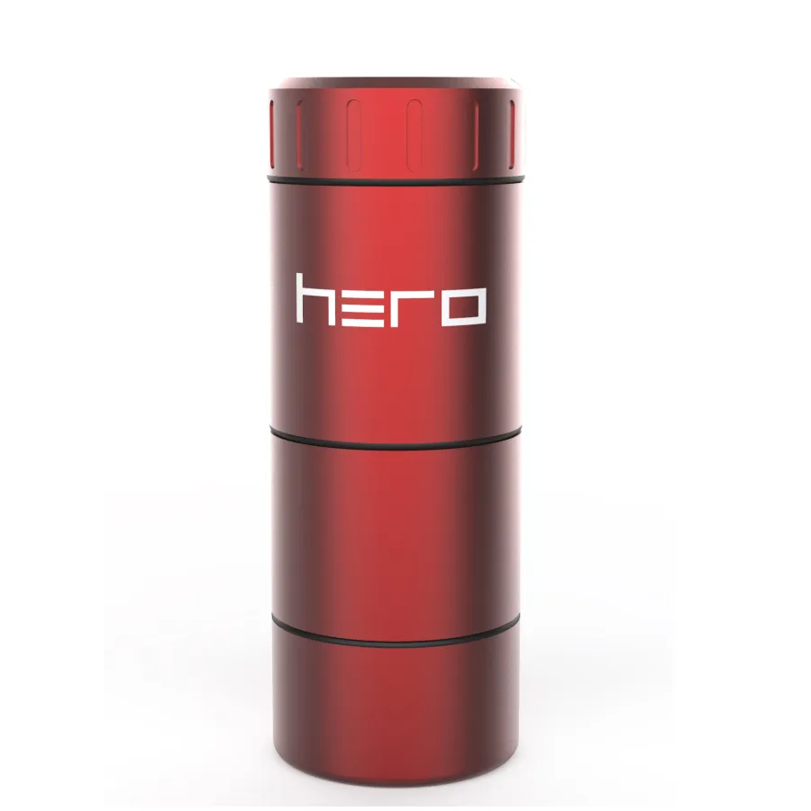Smart Stash - Kräuterbehälter mit Debowler HERO rot