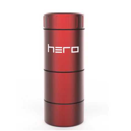 Smart Stash - Контейнер для трав з дебоулером HERO червоний Smart Stash - Контейнер для трав з дебоулером HERO червоний