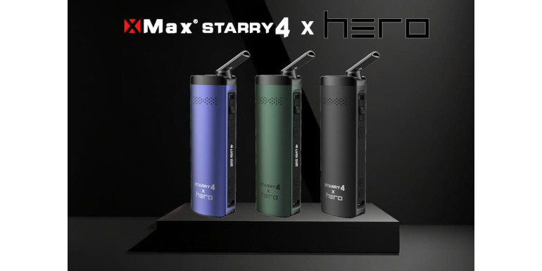 X-MAX Starry 4 x HERO Limited Edition: Światowa jakość, Polska precyzja i niezwykła waporyzacja